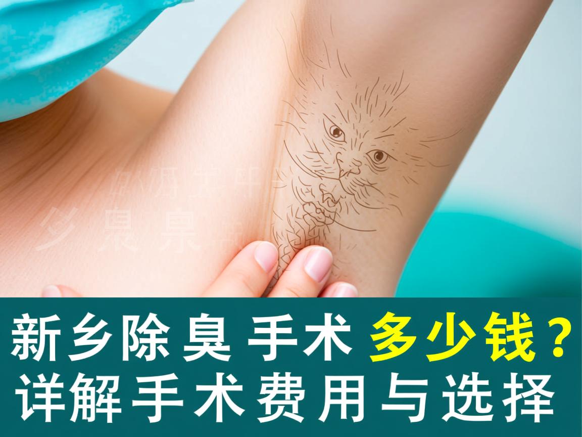 新乡除腋臭手术多少钱?详解腋臭手术费用与选择 新乡除腋臭手术多少钱?详解腋臭手术费用与选择