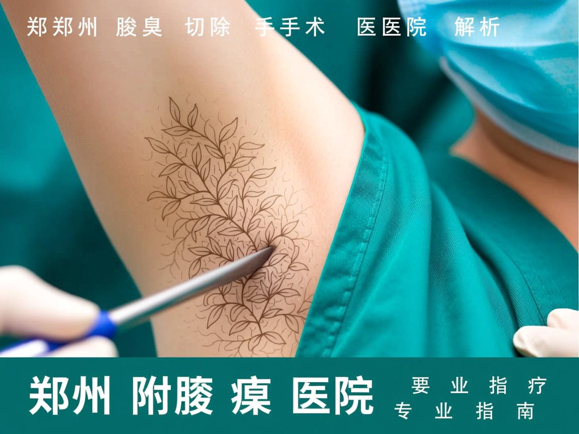 郑州腋臭切除手术医院解析,郑州附医腋臭医院专业指南 郑州腋臭切除手术医院解析,郑州附医腋臭医院专业指南