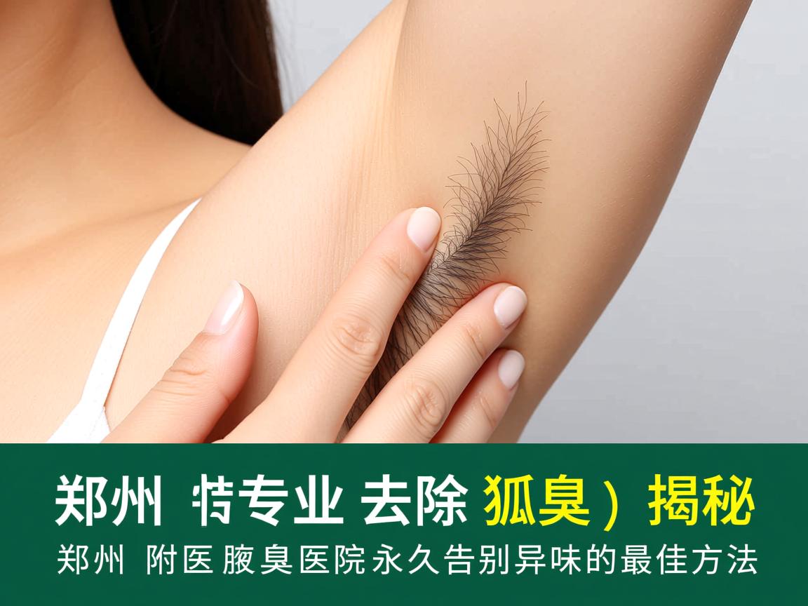 郑州专业去除狐臭，揭秘郑州附医腋臭医院永久告别异味的最佳方法