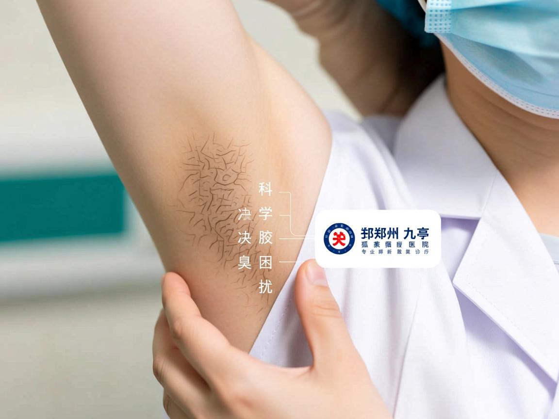 科学解决腋臭困扰，郑州九亭狐臭医院专业解析腋臭诊疗