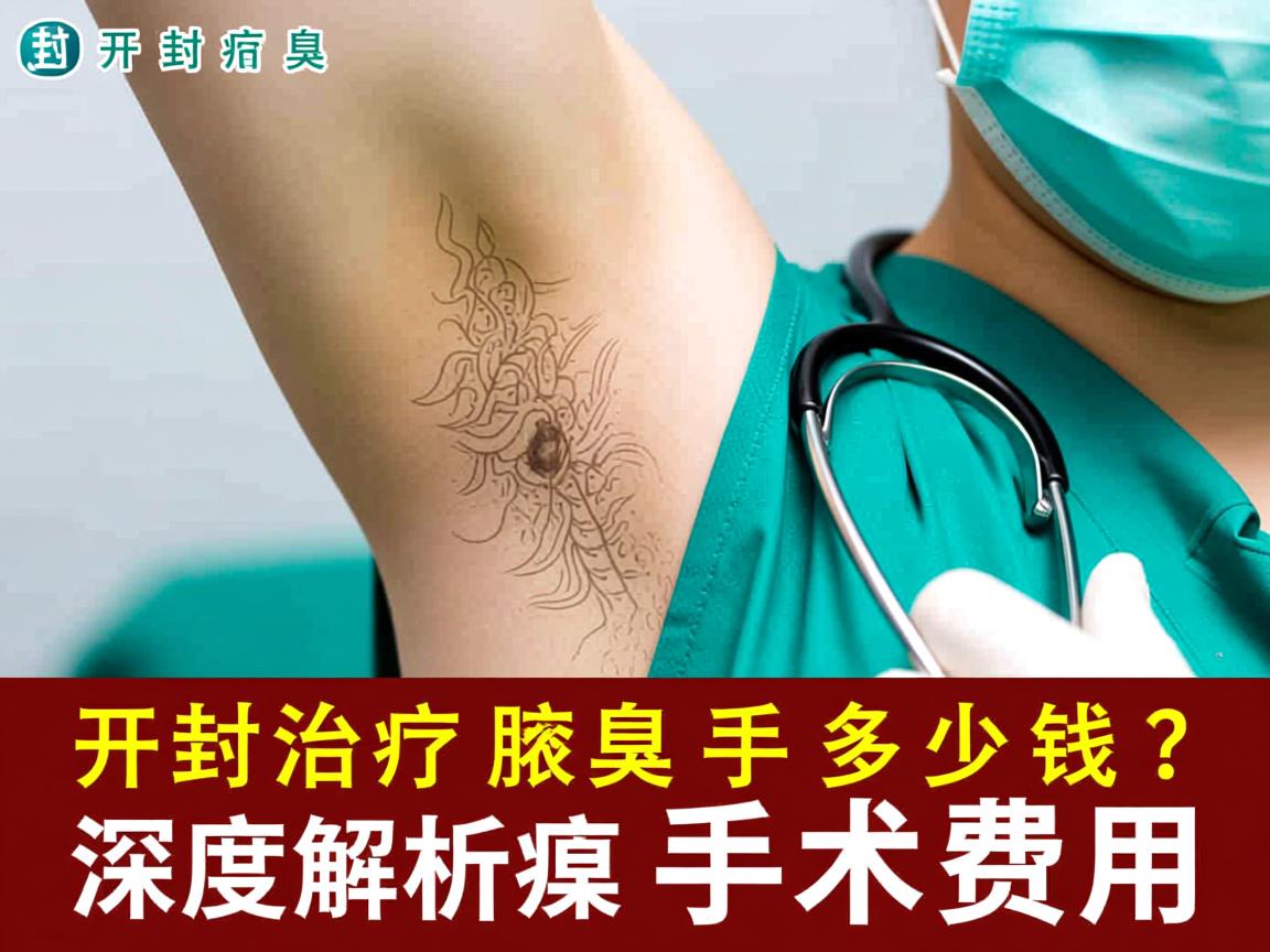 开封治疗腋臭手术多少钱？深度解析腋臭手术费用
