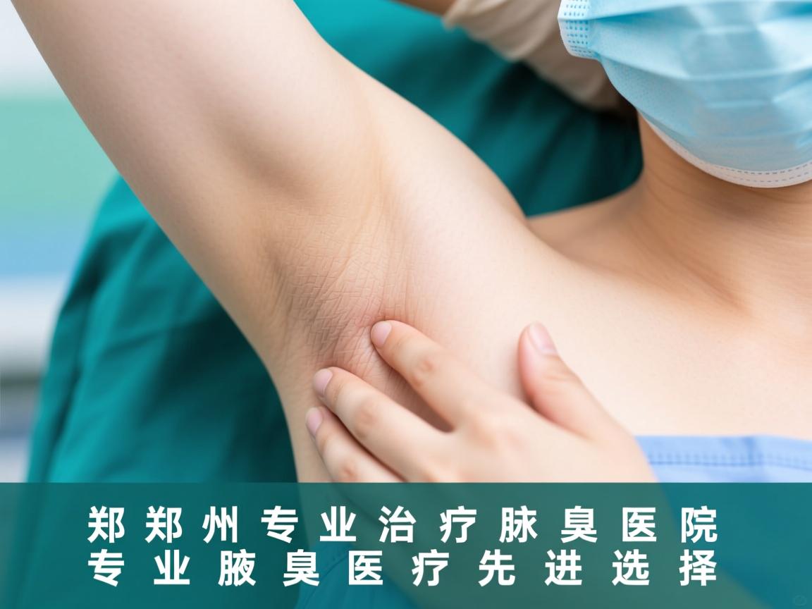 郑州专业治疗腋臭医院解析，专业腋臭医疗的先进选择