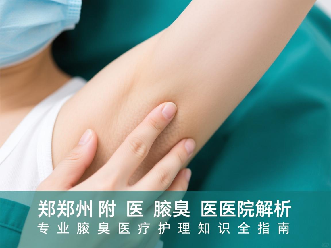 郑州附医腋臭医院解析，专业腋臭医疗护理知识全指南