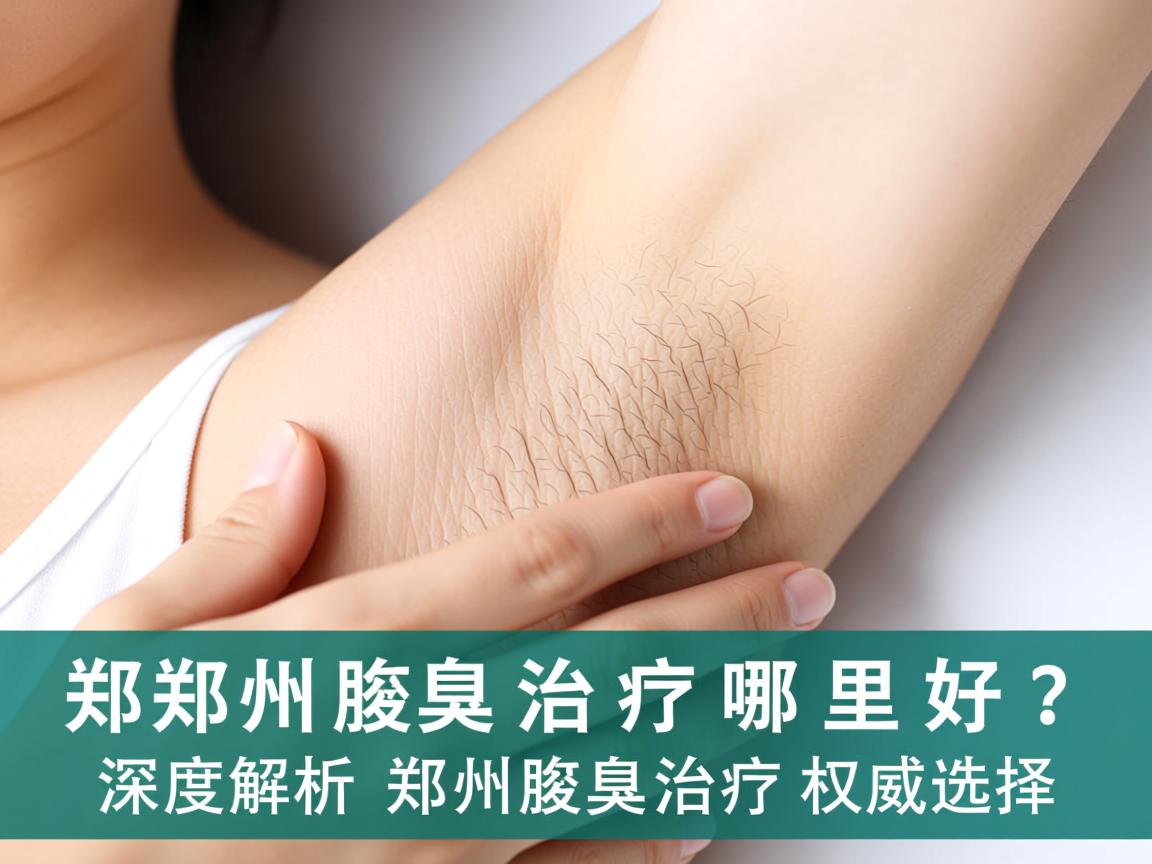 郑州腋臭治疗哪里好？深度解析郑州腋臭治疗的权威选择