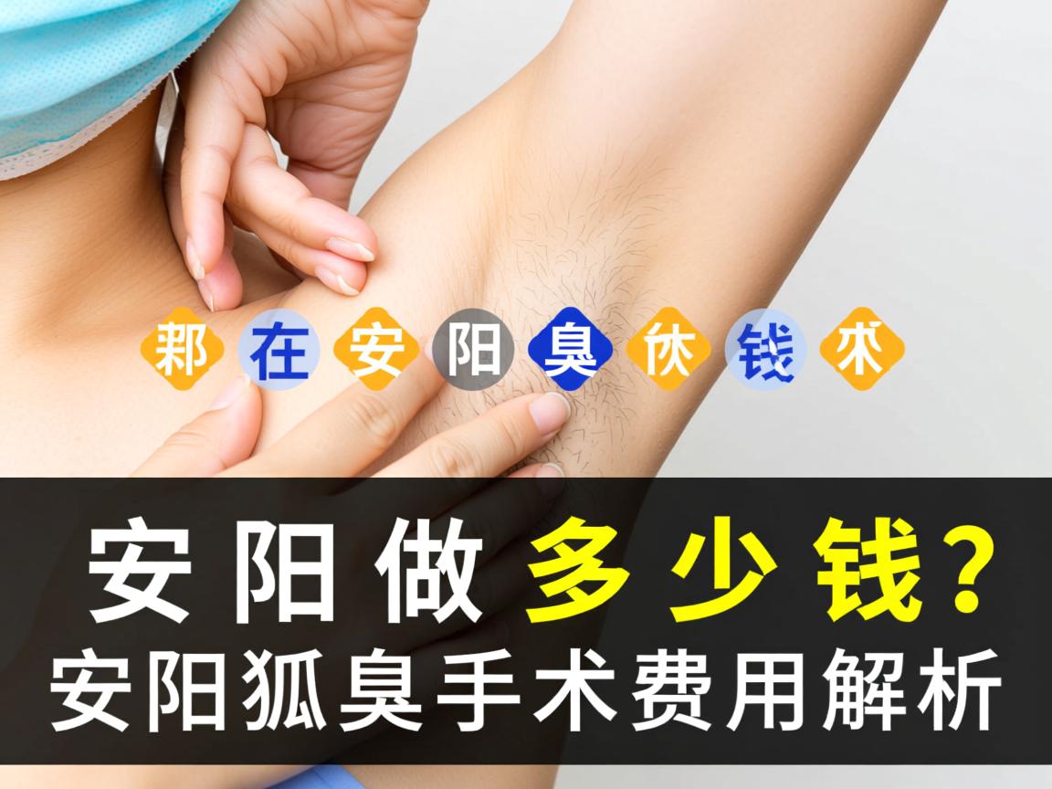狐臭手术在安阳做多少钱?安阳狐臭手术费用解析 狐臭手术在安阳做多少钱?安阳狐臭手术费用解析