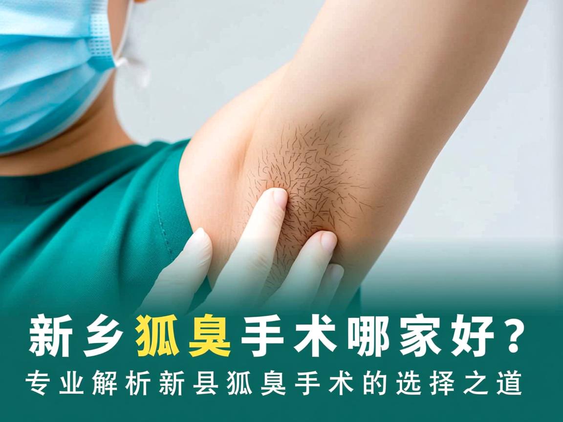 新乡狐臭手术哪家好?专业解析新乡狐臭手术的选择之道 新乡狐臭手术哪家好?专业解析新乡狐臭手术的选择之道