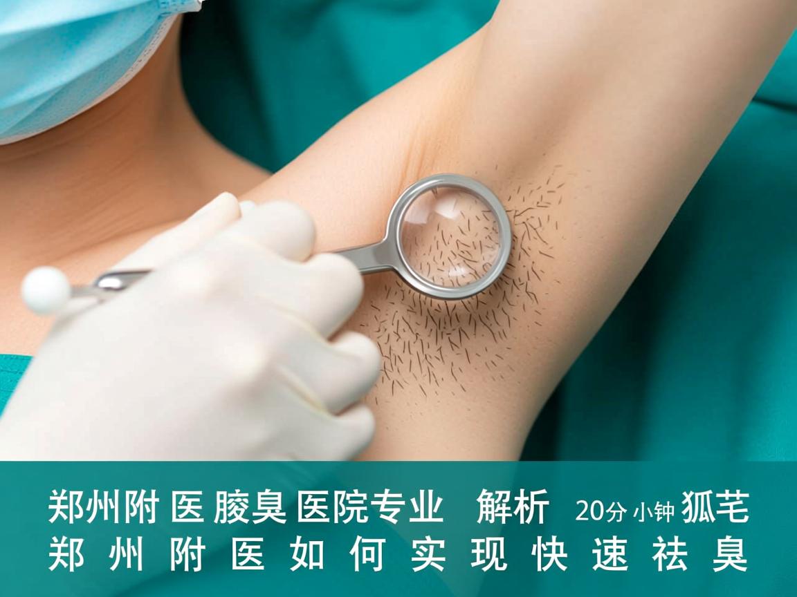 郑州附医腋臭医院专业解析,20分钟治疗狐臭,郑州附医如何实现快速祛臭 郑州附医腋臭医院专业解析,20分钟治疗狐臭,郑州附医如何实现快速祛臭