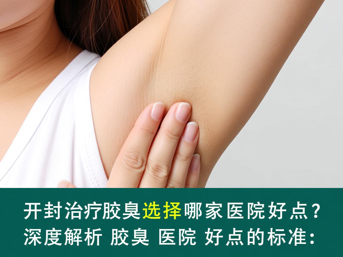开封治疗腋臭选择哪家医院好点？深度解析腋臭医院好点的标准
