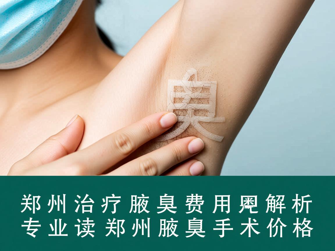 郑州治疗腋臭费用解析，专业解读郑州腋臭手术价格