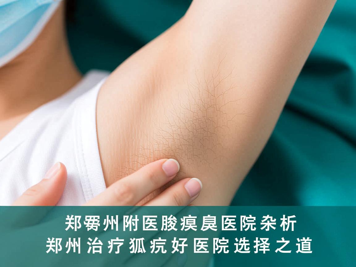 郑州附医腋臭医院解析，郑州治疗狐臭好医院的选择之道