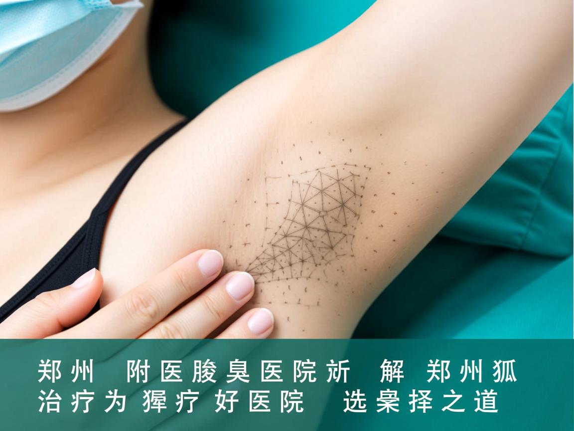 郑州附医腋臭医院解析，郑州治疗狐臭好医院的选择之道