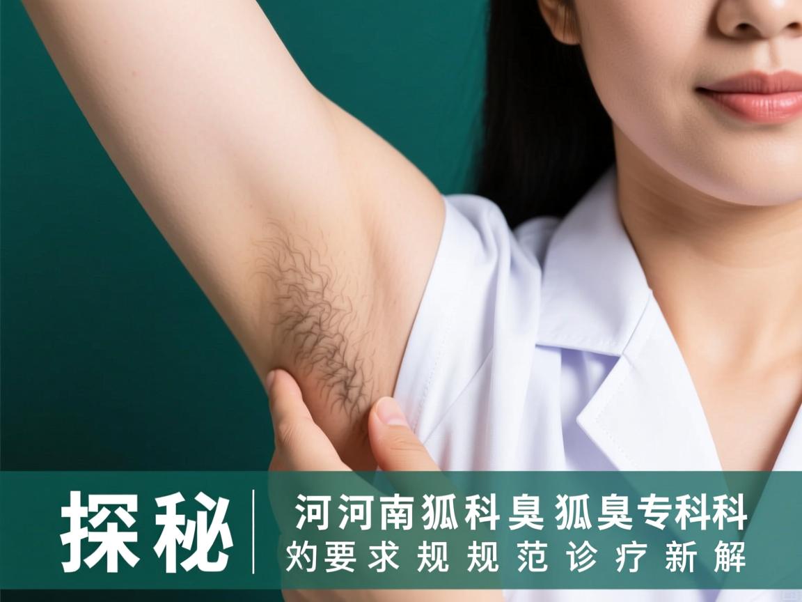 探秘河南狐臭专科,河南狐臭专科的规范诊疗新解 探秘河南狐臭专科,河南狐臭专科的规范诊疗新解