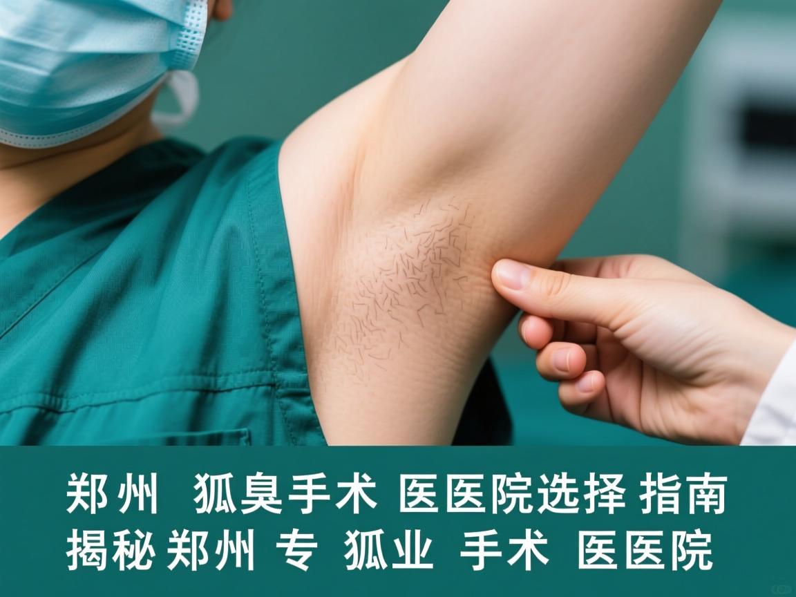 郑州狐臭手术医院选择指南，揭秘郑州专业狐臭手术医院