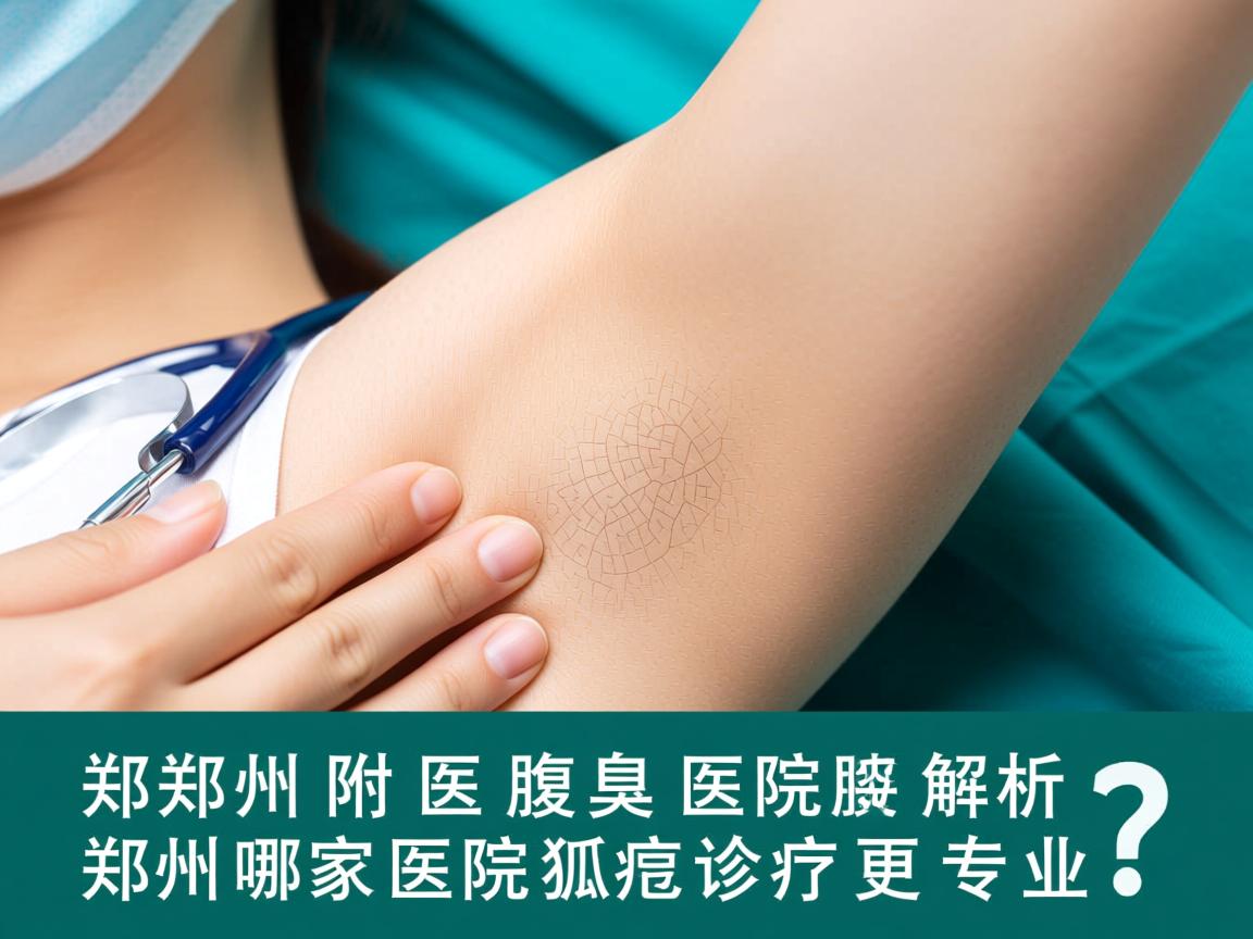 郑州附医腋臭医院解析,郑州哪家医院狐臭诊疗更专业? 郑州附医腋臭医院解析,郑州哪家医院狐臭诊疗更专业?