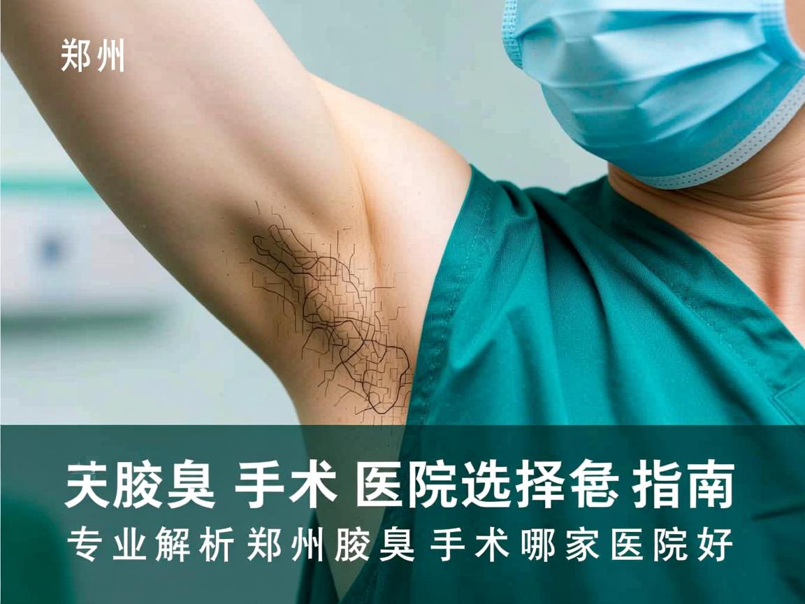 郑州腋臭手术医院选择指南，专业解析郑州腋臭手术哪家医院好