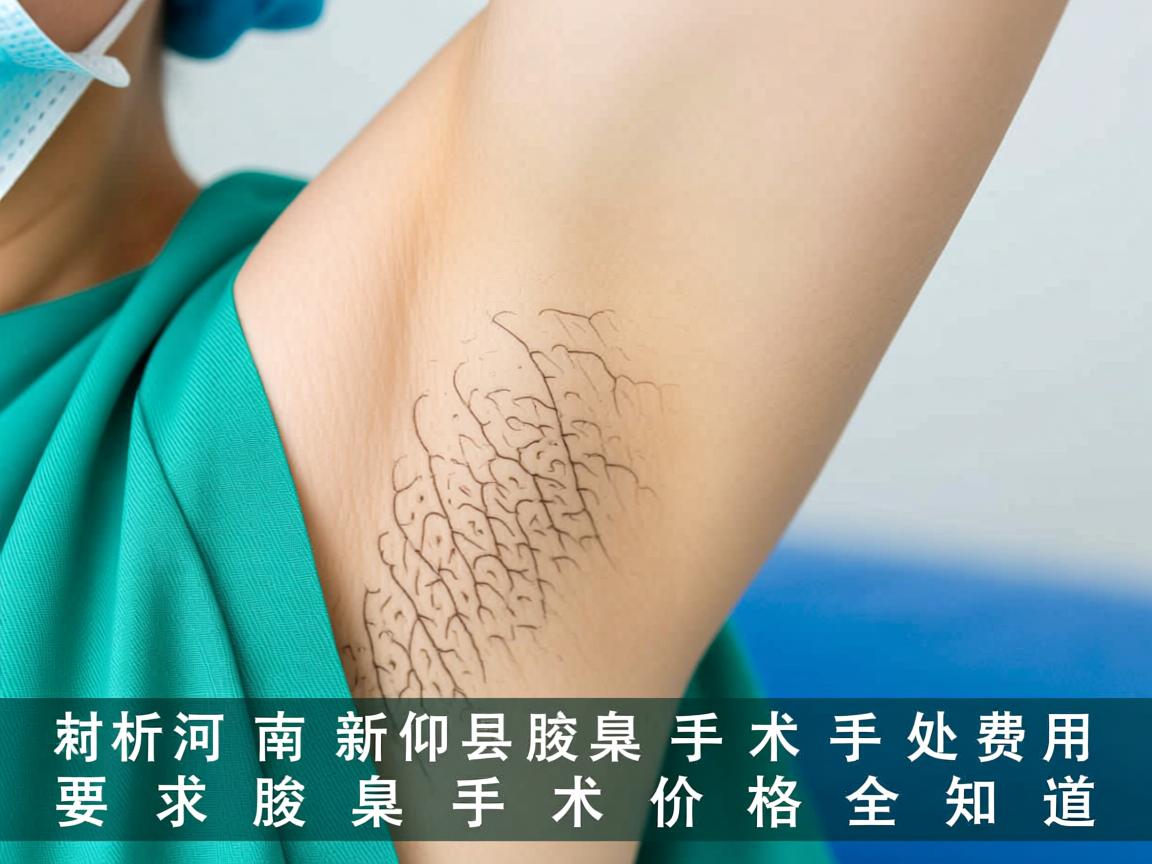 解析河南新乡腋臭手术费用，腋臭手术价格全知道