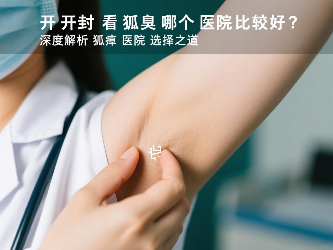 开封看狐臭哪个医院比较好？深度解析狐臭医院选择之道
