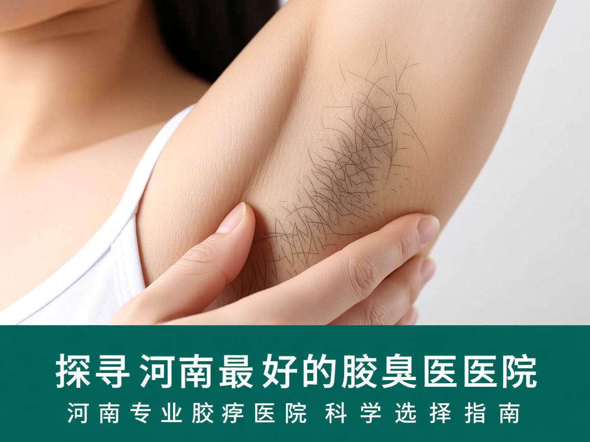 探寻河南最好的腋臭医院，河南专业腋臭医院的科学选择指南