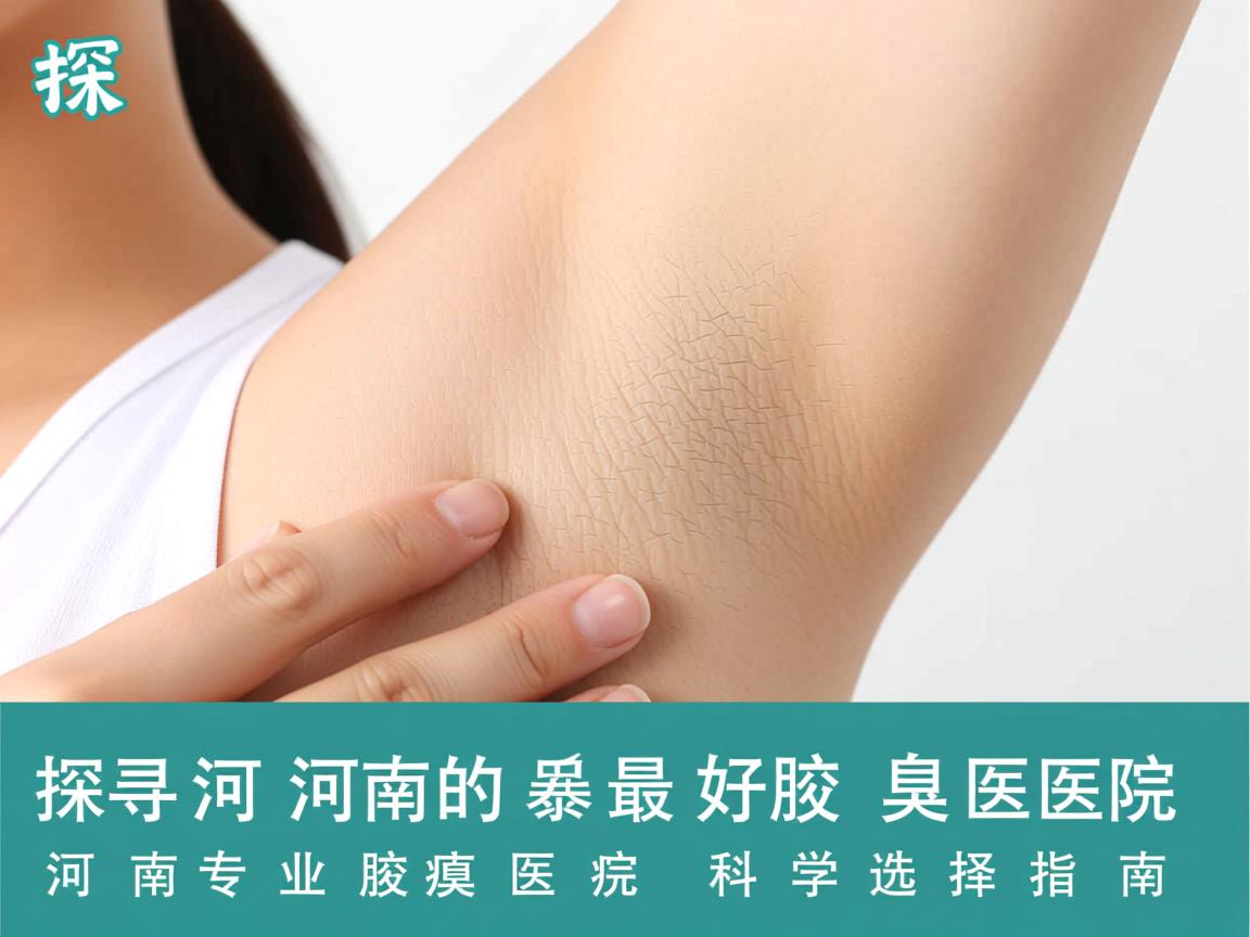 探寻河南最好的腋臭医院，河南专业腋臭医院的科学选择指南