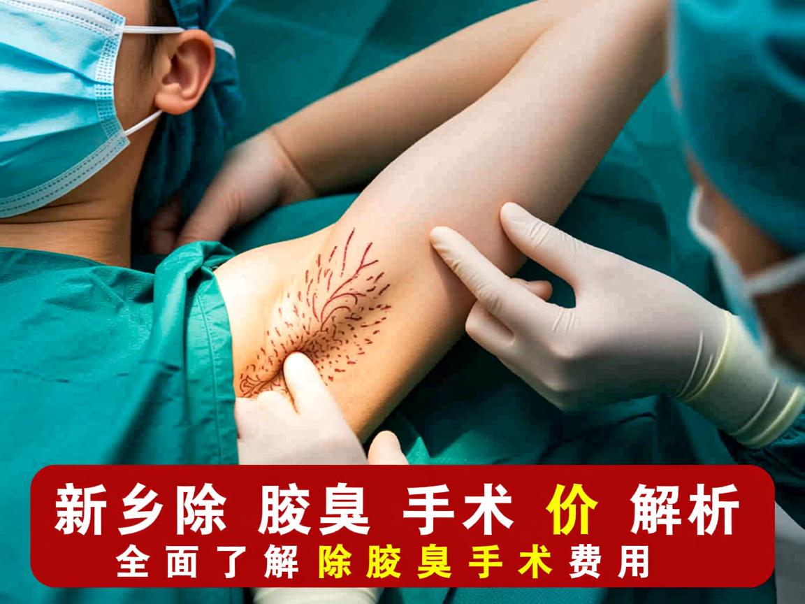 新乡除腋臭手术价格解析，全面了解除腋臭手术费用