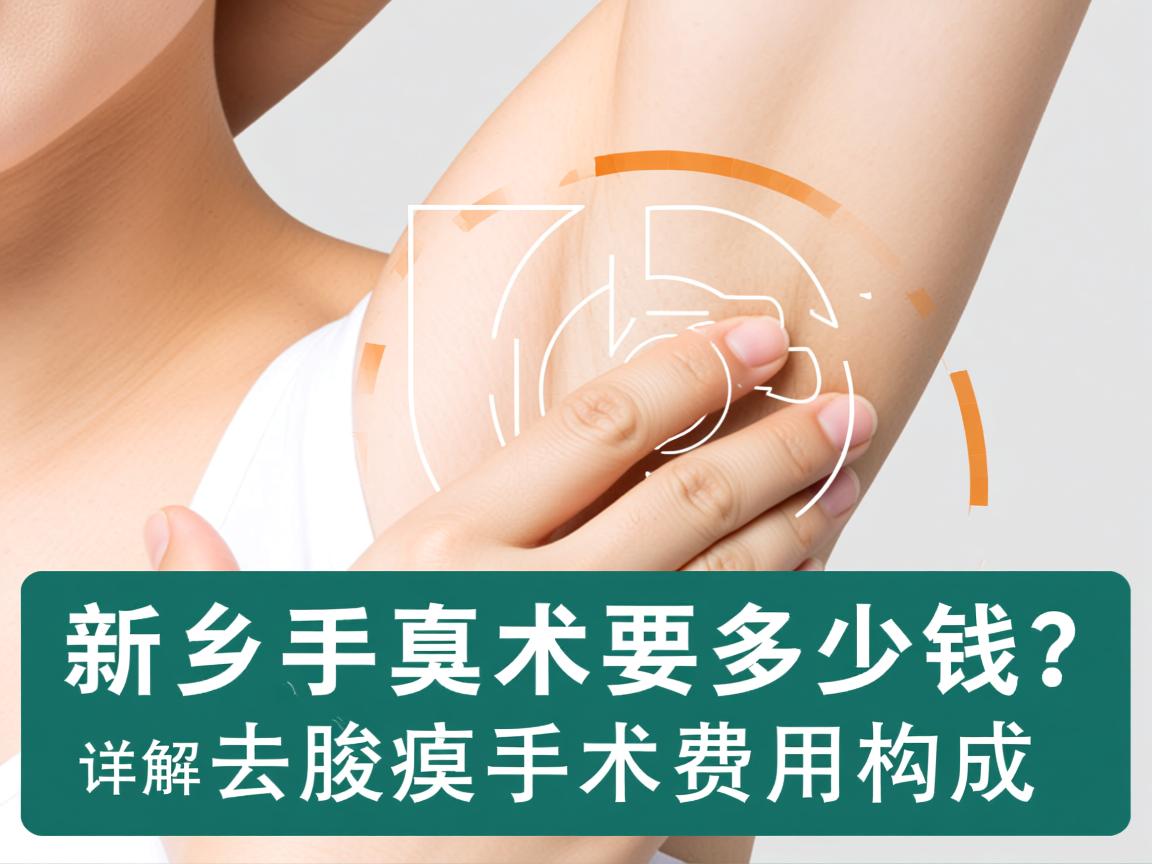 新乡去腋臭手术要多少钱？详解去腋臭手术费用构成