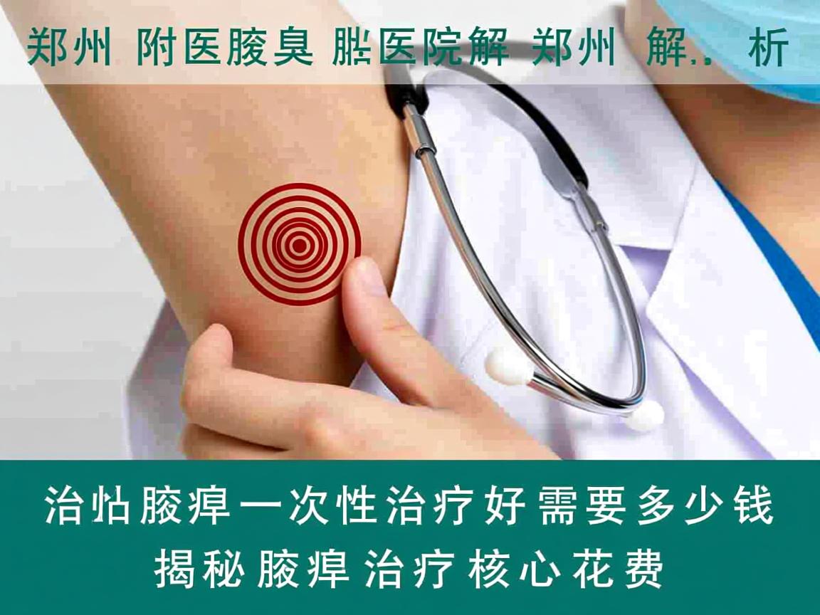 郑州附医腋臭医院解析，郑州治腋臭一次性治疗好需要多少钱，揭秘腋臭治疗核心花费