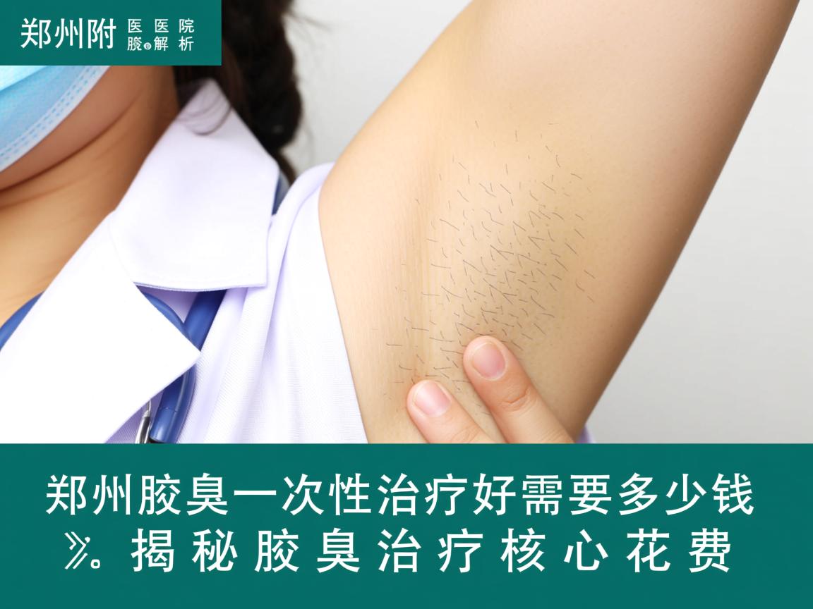 郑州附医腋臭医院解析，郑州治腋臭一次性治疗好需要多少钱，揭秘腋臭治疗核心花费