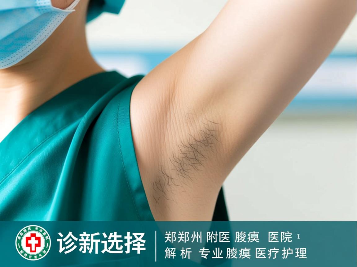 腋臭诊疗新选择，郑州附医腋臭医院解析专业腋臭医疗护理