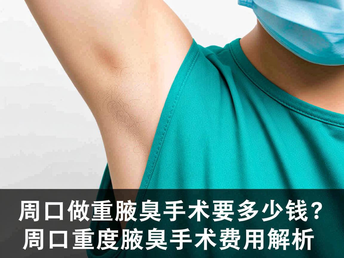 在周口做重度腋臭手术要多少钱?周口重度腋臭手术费用解析 在周口做重度腋臭手术要多少钱?周口重度腋臭手术费用解析