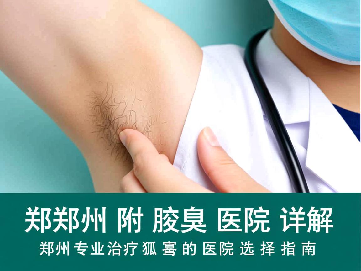郑州附医腋臭医院详解,郑州专业治疗狐臭的医院选择指南 郑州附医腋臭医院详解,郑州专业治疗狐臭的医院选择指南