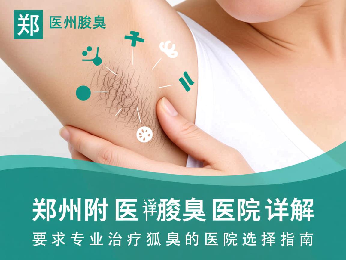 郑州附医腋臭医院详解,郑州专业治疗狐臭的医院选择指南 郑州附医腋臭医院详解,郑州专业治疗狐臭的医院选择指南