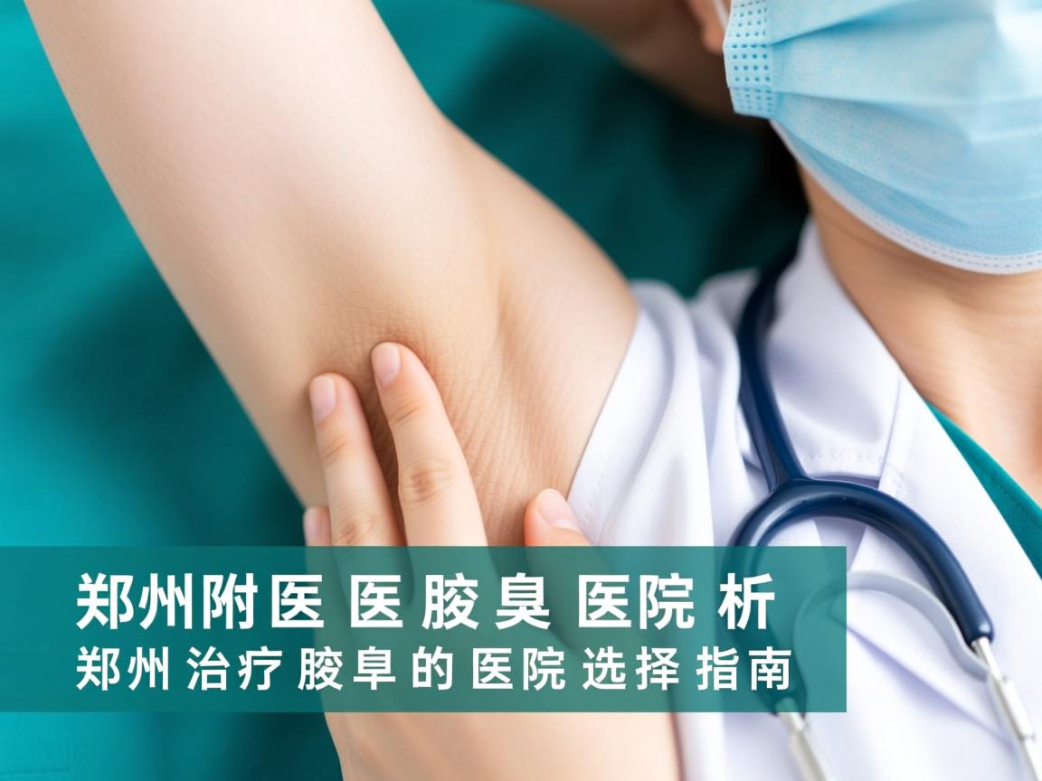 郑州附医腋臭医院解析,郑州治疗腋臭的医院选择指南 郑州附医腋臭医院解析,郑州治疗腋臭的医院选择指南