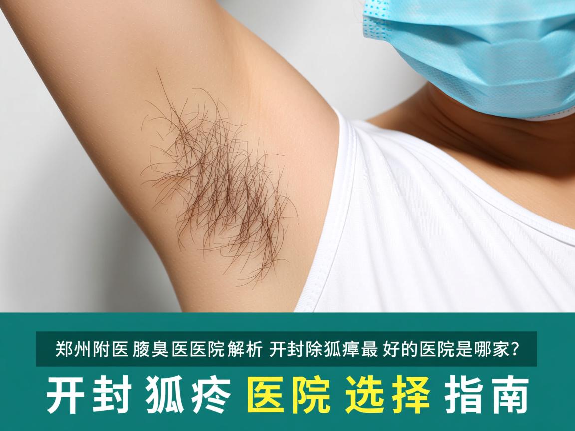 郑州附医腋臭医院解析,开封除狐臭最好的医院是哪家?开封狐臭医院选择指南 郑州附医腋臭医院解析,开封除狐臭最好的医院是哪家?开封狐臭医院选择指南