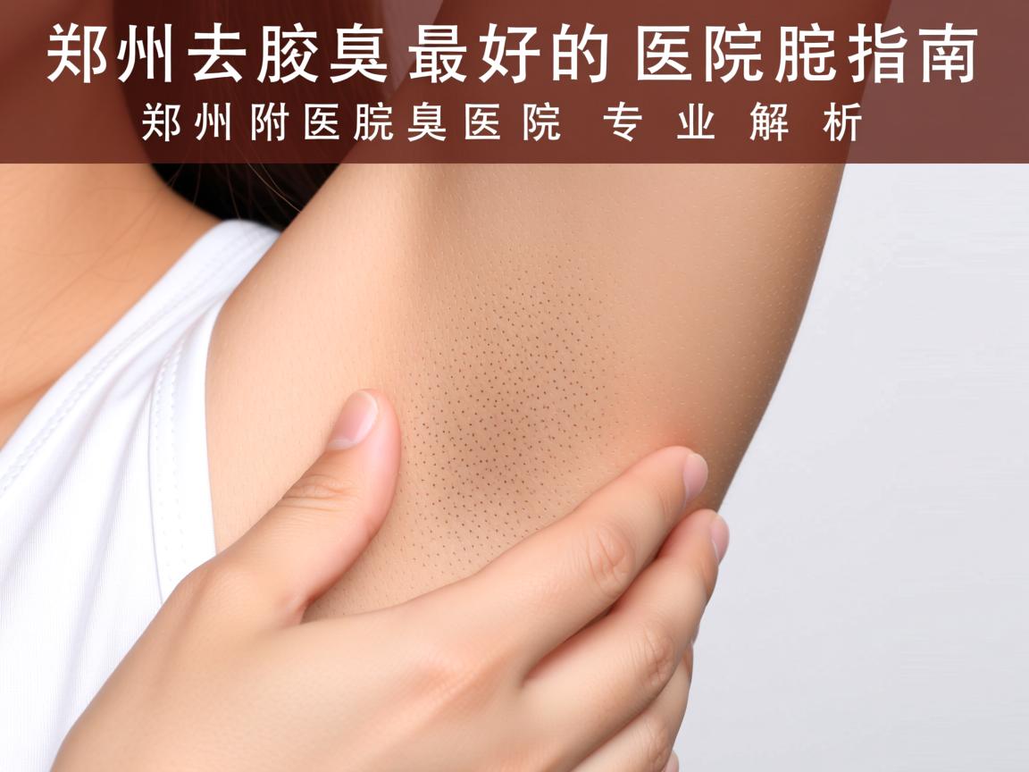 郑州去腋臭最好的医院指南,郑州附医腋臭医院专业解析 郑州去腋臭最好的医院指南,郑州附医腋臭医院专业解析