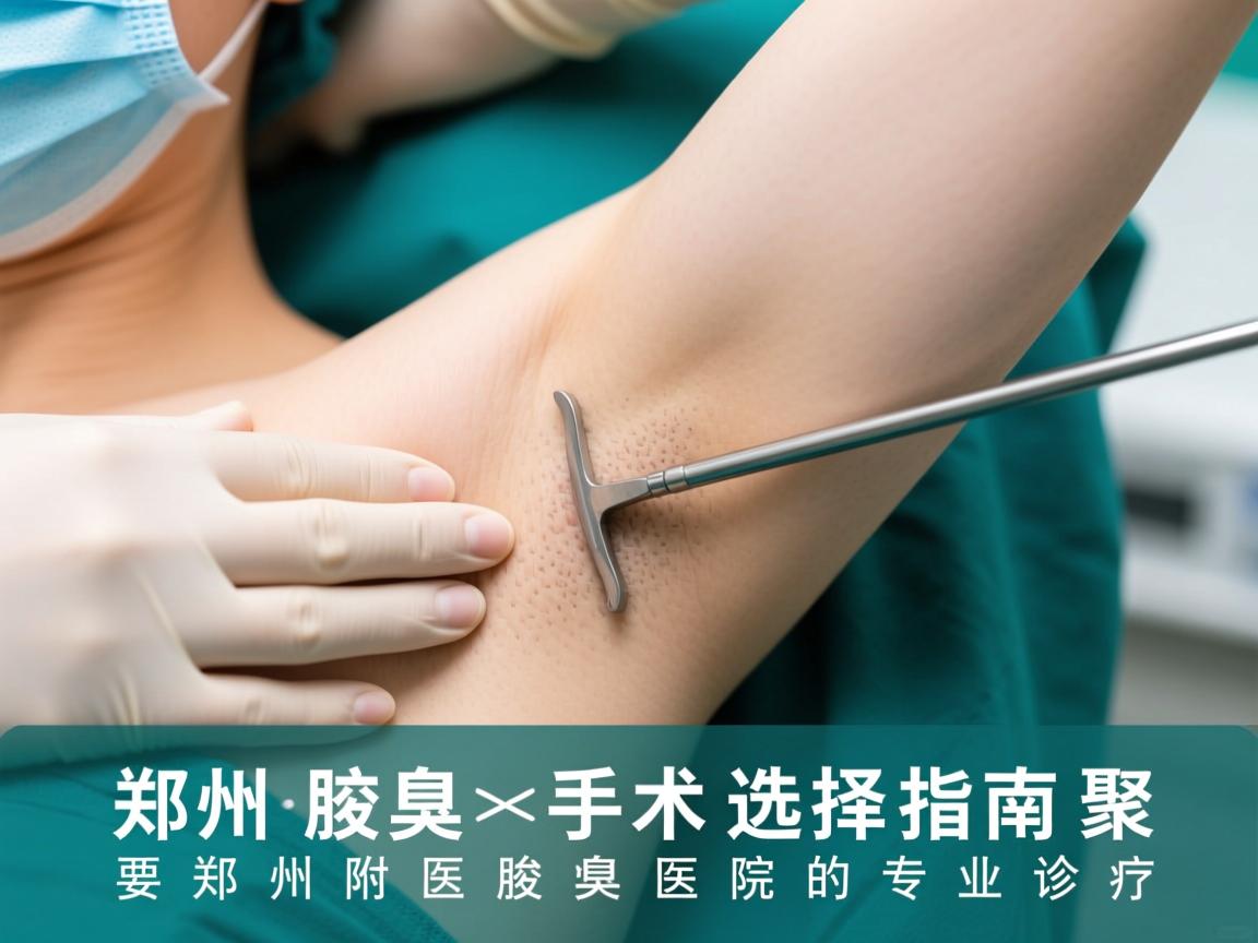 郑州腋臭手术选择指南,聚焦郑州附医腋臭医院的专业诊疗 郑州腋臭手术选择指南,聚焦郑州附医腋臭医院的专业诊疗
