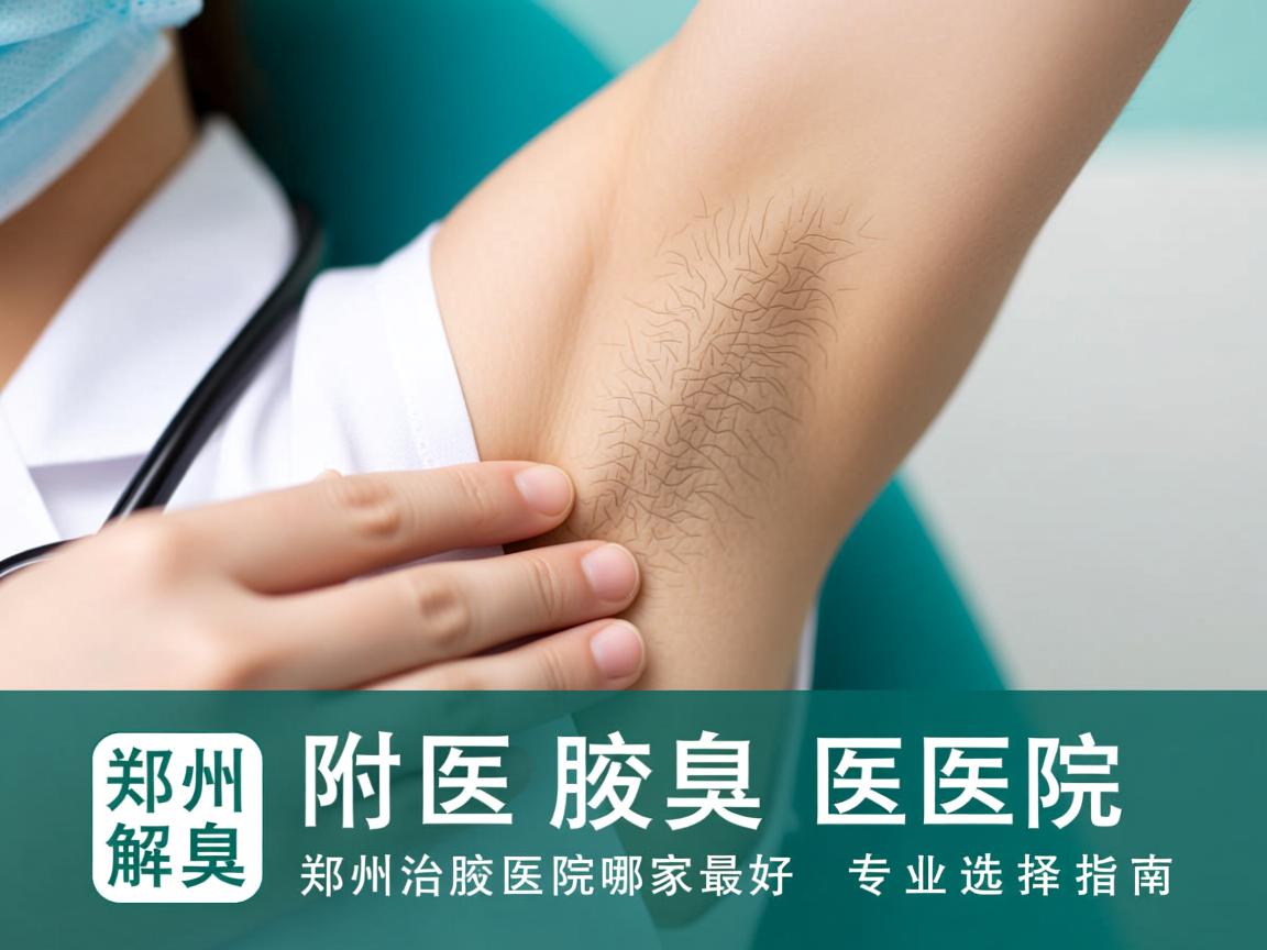 郑州附医腋臭医院解析，郑州治腋臭医院哪家最好，专业选择指南