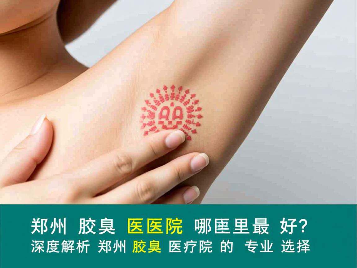 郑州腋臭医院哪里最好？深度解析郑州腋臭医院的专业选择