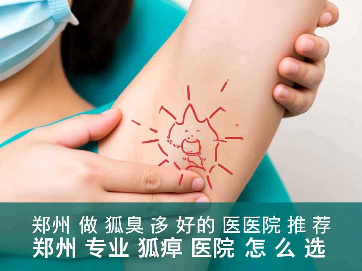 郑州做狐臭好的医院推荐，郑州专业狐臭医院怎么选