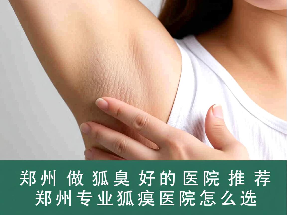 郑州做狐臭好的医院推荐，郑州专业狐臭医院怎么选