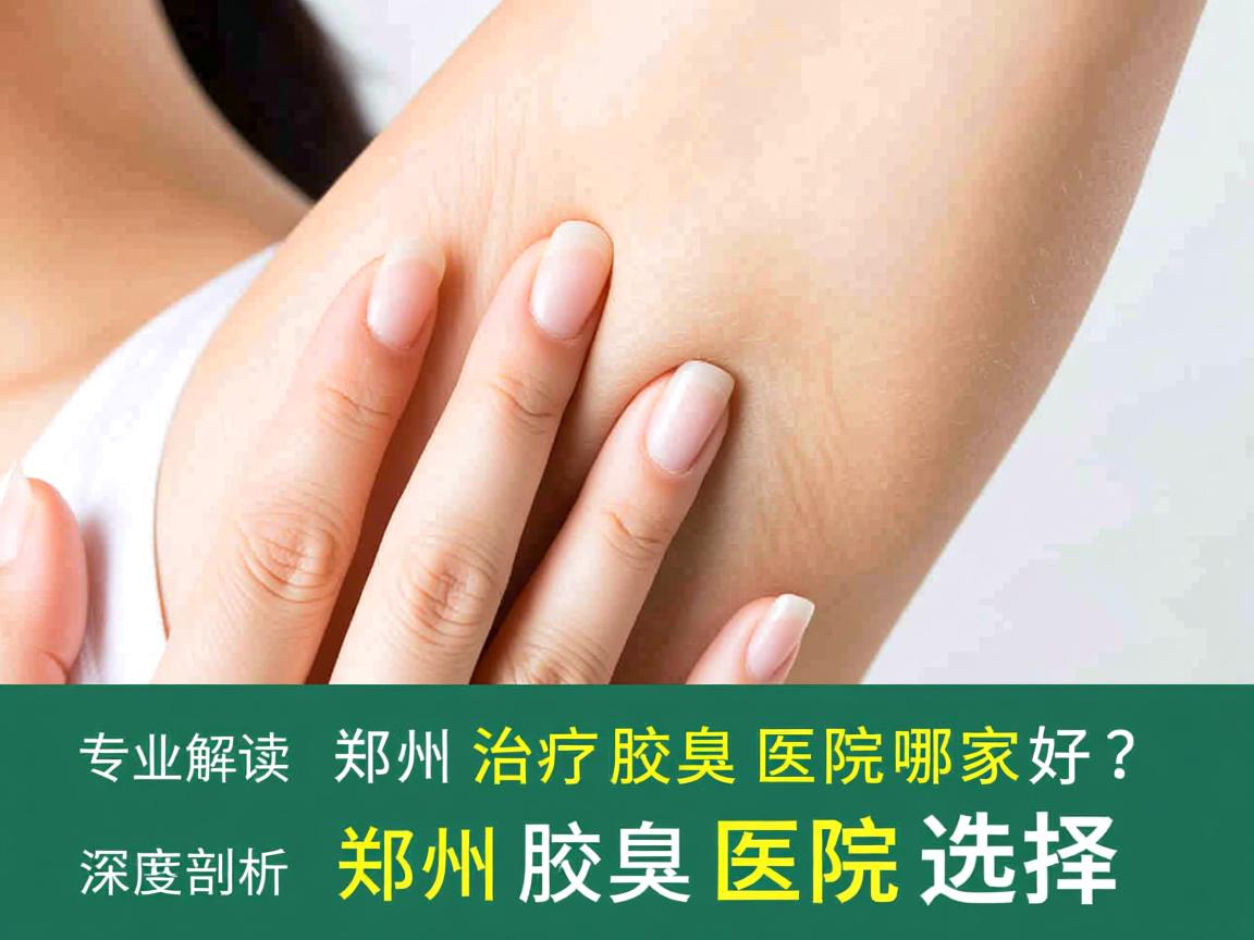 专业解读，郑州治疗腋臭医院哪家好？深度剖析郑州腋臭医院选择