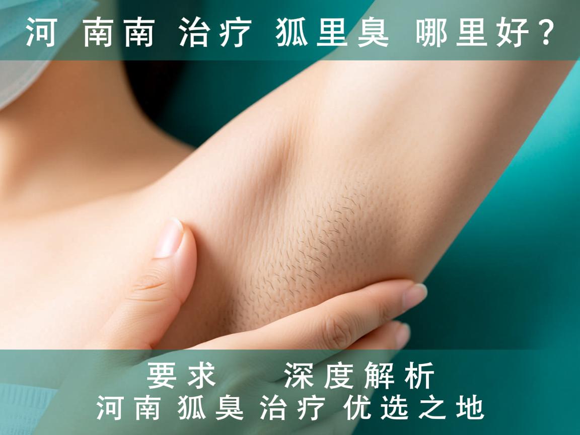河南治疗狐臭哪里好?深度解析河南狐臭治疗优选之地 河南治疗狐臭哪里好?深度解析河南狐臭治疗优选之地