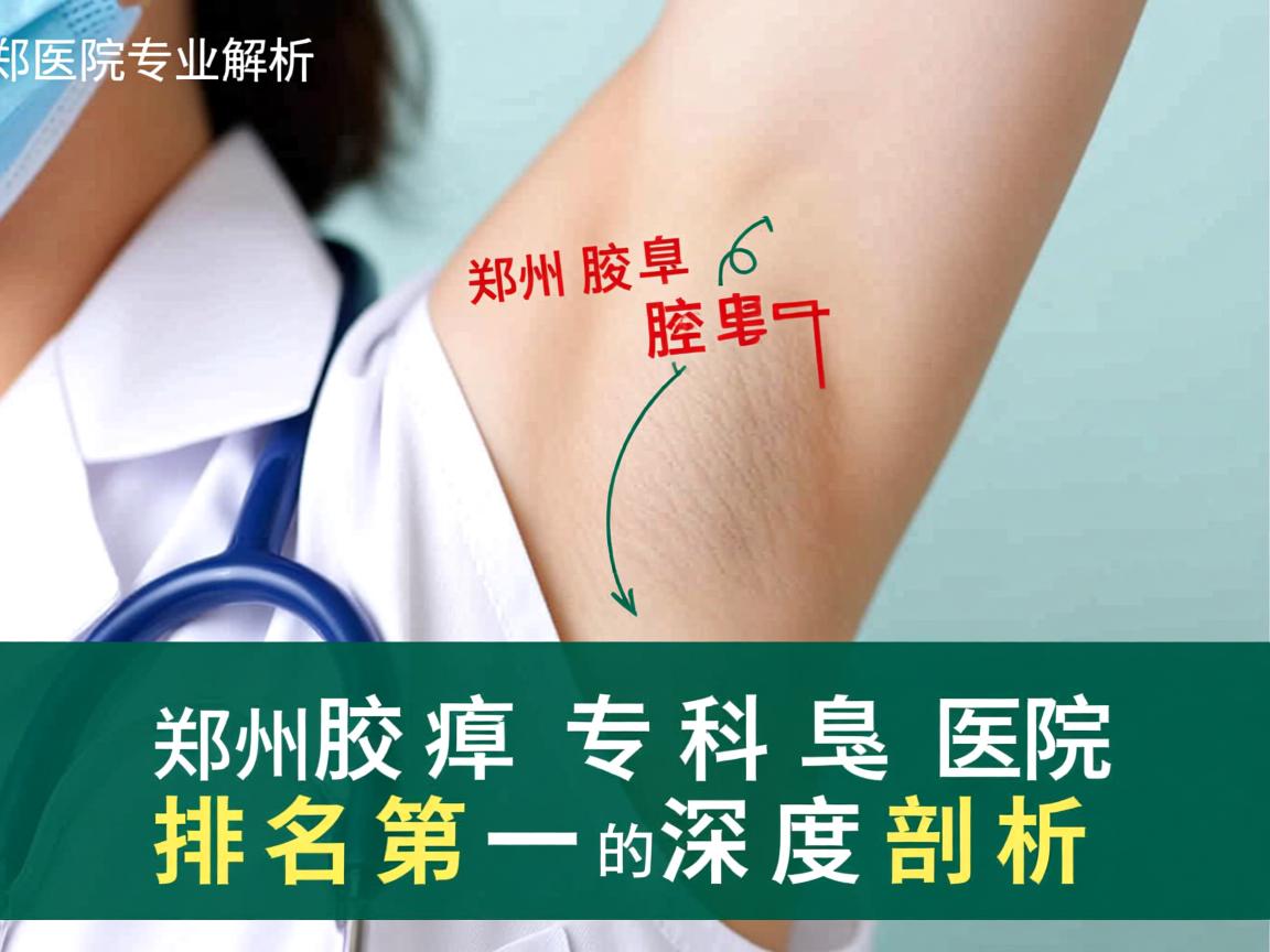 郑州腋臭医院专业解析，郑州腋臭专科医院排名第一的深度剖析
