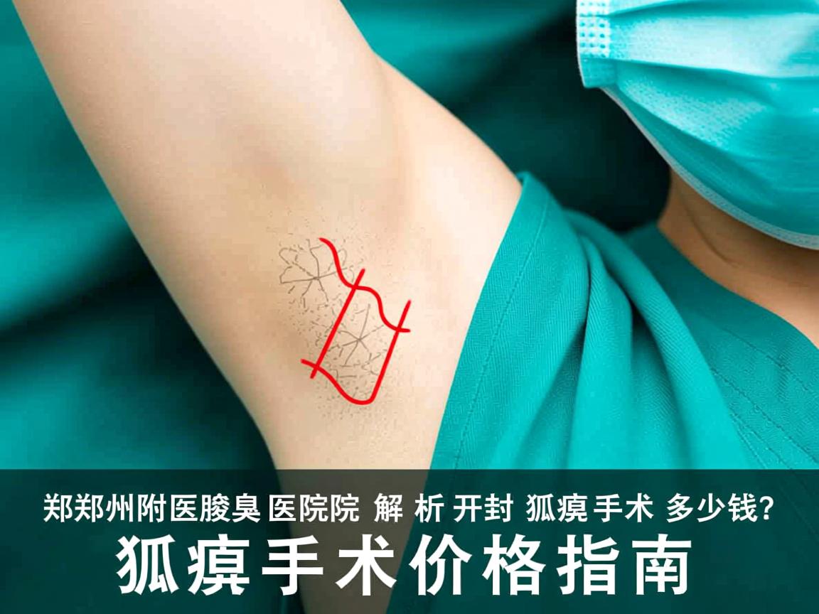 郑州附医腋臭医院解析,开封狐臭手术多少钱?狐臭手术价格指南 郑州附医腋臭医院解析,开封狐臭手术多少钱?狐臭手术价格指南