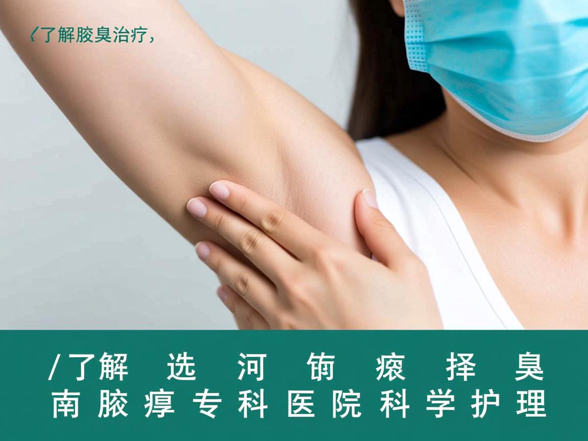 了解腋臭治疗,选择河南腋臭专科医院的科学护理 了解腋臭治疗,选择河南腋臭专科医院的科学护理