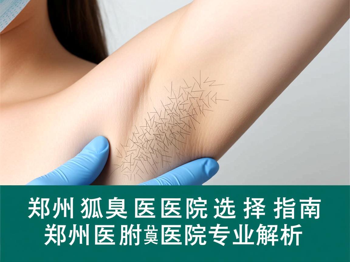 郑州狐臭医院选择指南,郑州附医腋臭医院专业解析 郑州狐臭医院选择指南,郑州附医腋臭医院专业解析