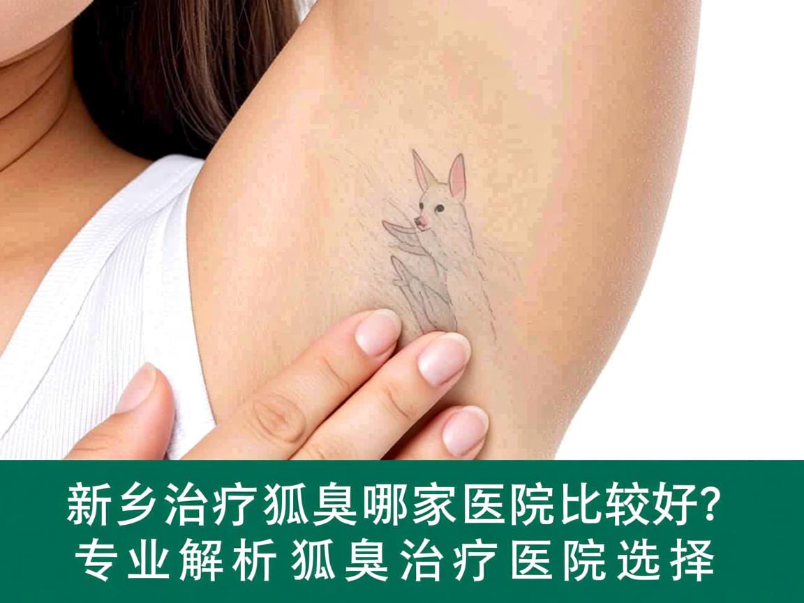 新乡治疗狐臭哪家医院比较好？专业解析狐臭治疗医院选择