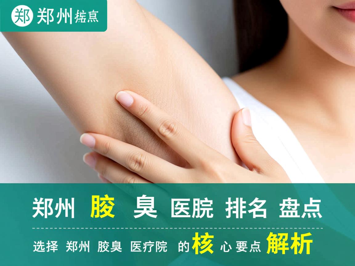 郑州腋臭医院排名盘点,选择郑州腋臭医院的核心要点解析 郑州腋臭医院排名盘点,选择郑州腋臭医院的核心要点解析