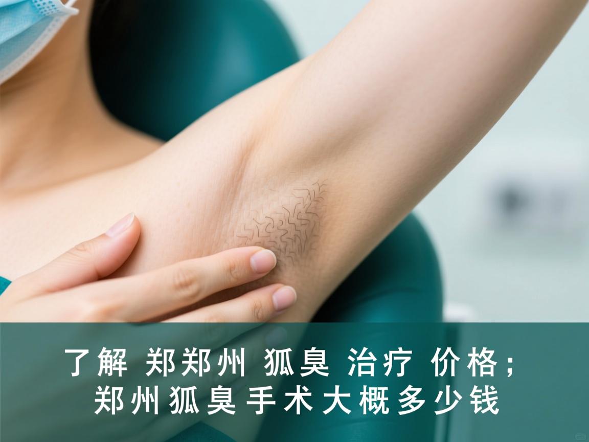 了解郑州狐臭治疗价格，郑州狐臭手术大概多少钱