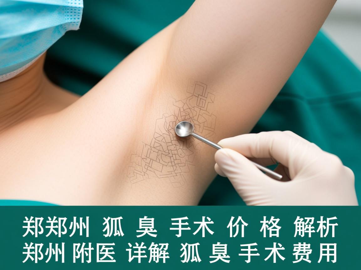 郑州狐臭手术价格解析，郑州附医详解狐臭手术费用