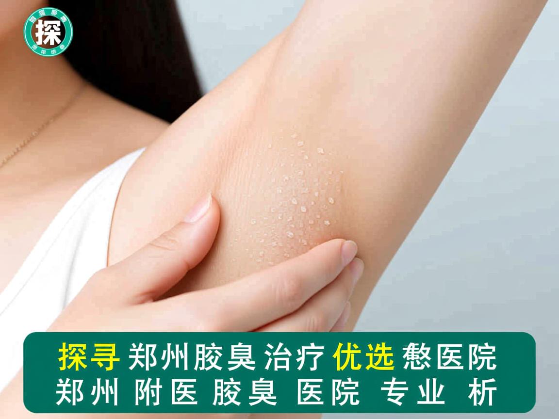 探寻郑州腋臭治疗优选医院，郑州附医腋臭医院专业解析